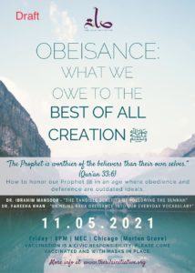 Obeisance: What we owe to the best of all creation